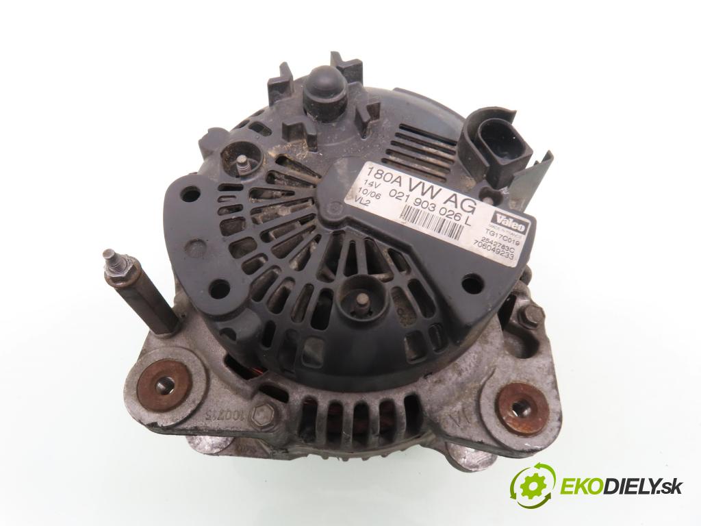 VW PASSAT B6 (3C2) SEDAN 2006 125,00 2.0 TDI - BMR 1968,00 Alternátor 021903026L (Alternátor)
