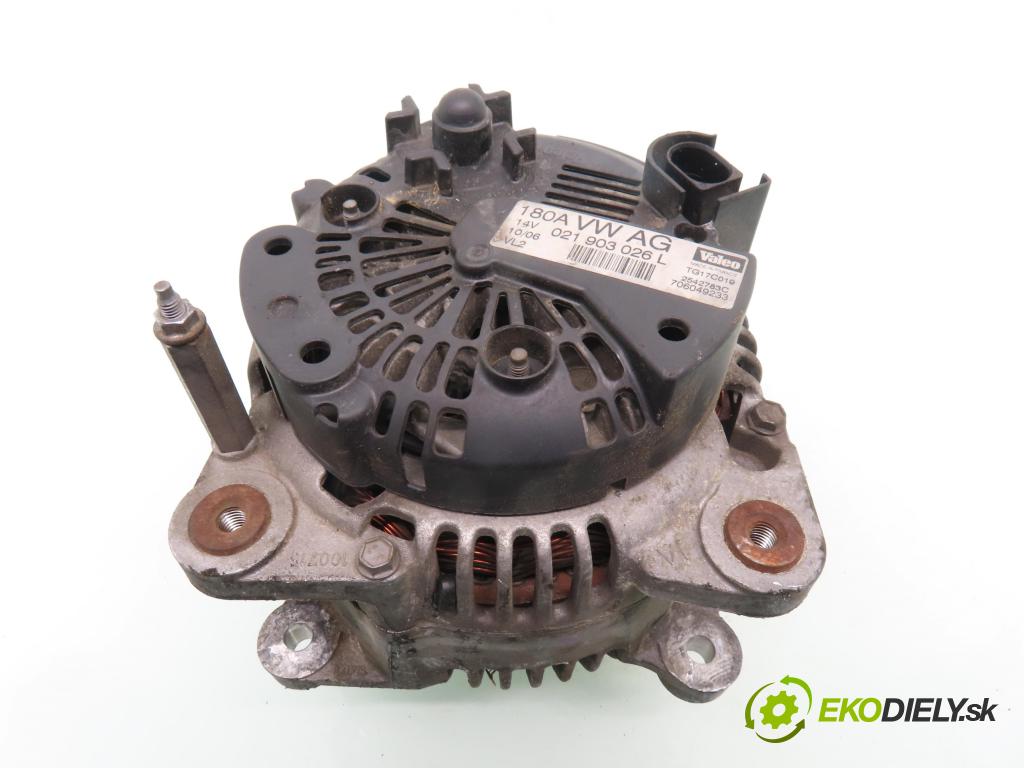 VW PASSAT B6 (3C2) SEDAN 2006 125,00 2.0 TDI - BMR 1968,00 Alternátor 021903026L (Alternátor)