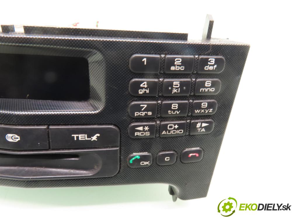 PEUGEOT 607 (9D, 9U) SEDAN 2001 98,00 2.2 HDI - 4HX (DW12TED4/FAP) 2179,00 RADIO 96435880ZL ; JE3000U