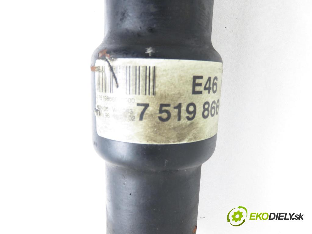 BMW 3 (E46) SEDAN 2002 110,00 320 d 150 - M47 D20 (204D4) 1995,00 hriadeľ JAZDA: 7519866