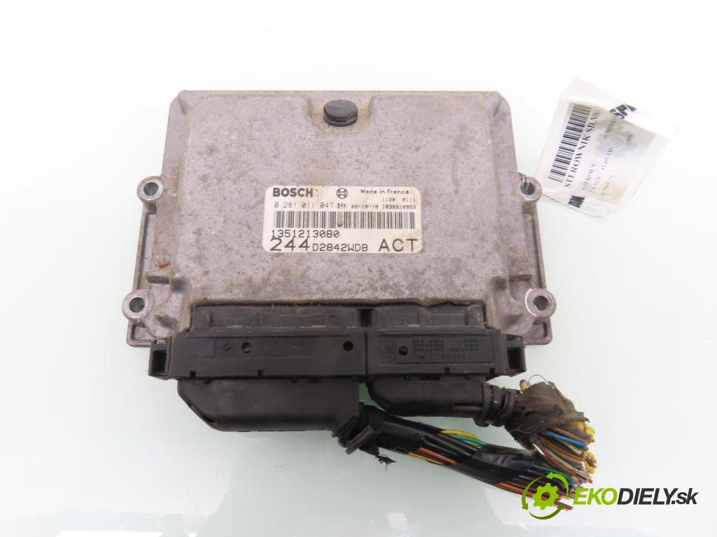 CITROEN JUMPER Skrzynia (244) FURGON 2005 94,00 2.8 HDi - 8140.43S 2798,00 řídící jednotka motora 1351213080 ; 0281011047