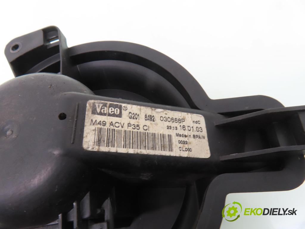 PEUGEOT PARTNER Skrzynia (5_, G_) CHLODNIA 2003 51,00 1.9 D - WJY (DW8B) 1868,00 ventilátor větráku 030666P