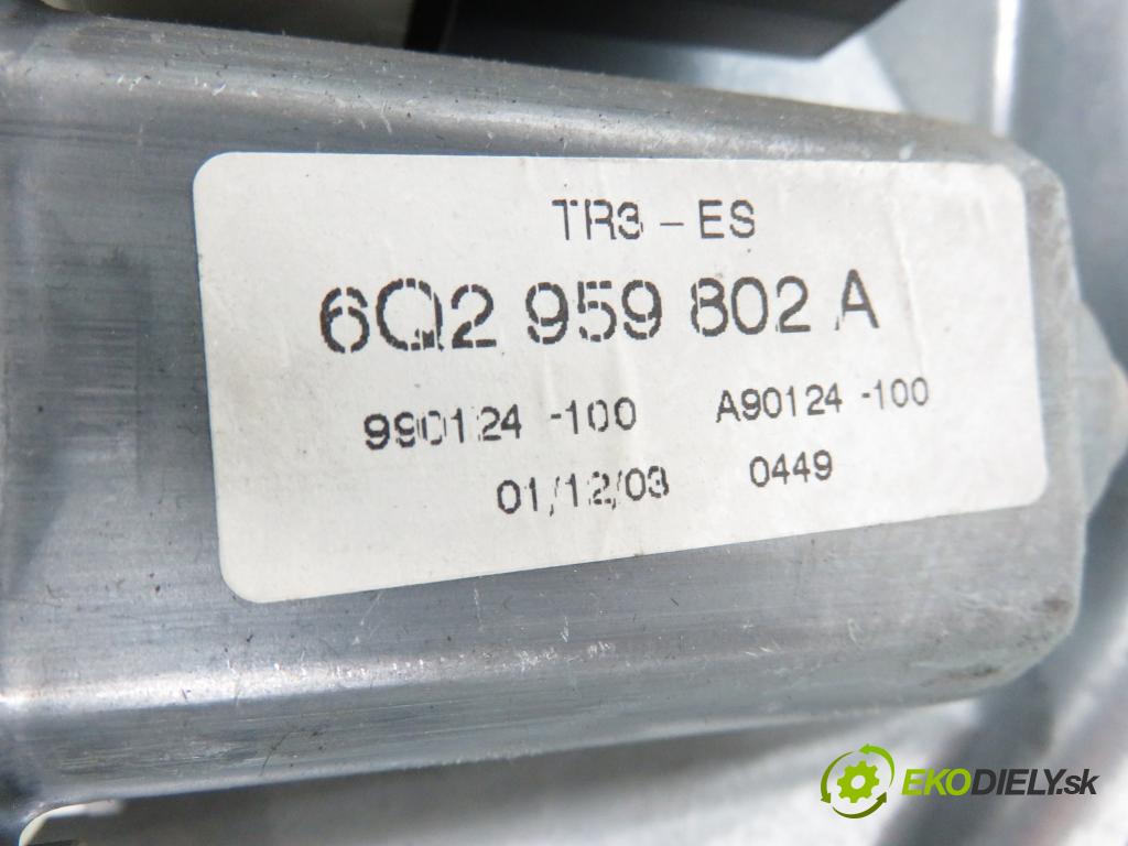 SEAT IBIZA III (6L1) HB 2004 47,00 1.2 12V - AZQ 1198,00 mechanismus oken 6Q2959802A
