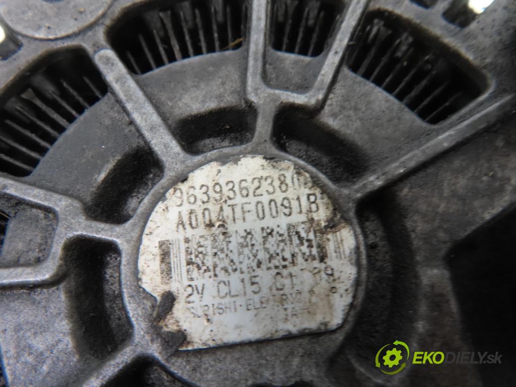 PEUGEOT 607 (9D, 9U) SEDAN 2001 98,00 2.2 HDI - 4HX (DW12TED4/FAP) 2179,00 Alternátor 9639362380 ; A004TF0091B (Alternátor)