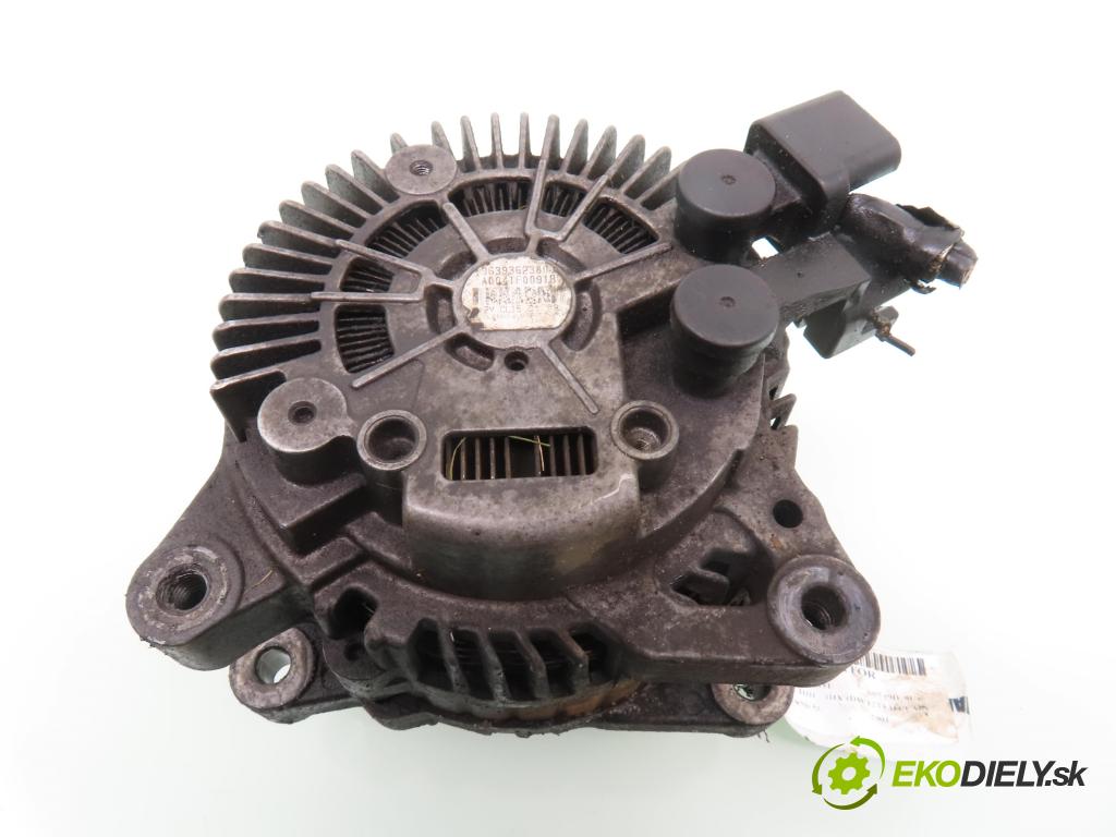 PEUGEOT 607 (9D, 9U) SEDAN 2001 98,00 2.2 HDI - 4HX (DW12TED4/FAP) 2179,00 Alternátor 9639362380 ; A004TF0091B (Alternátor)