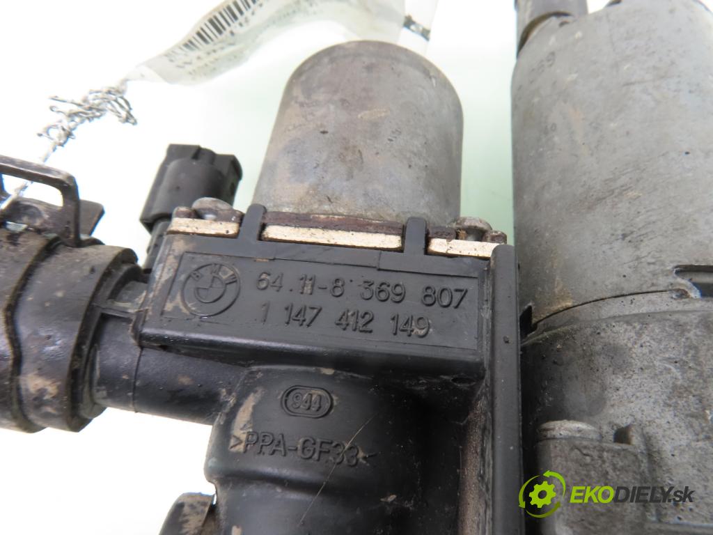 BMW X3 (E83) SUV 2005 110,00 2.0 d 150 - M47 D20 (204D4) 1995,00 ELEKTROVENTIL: vody 8369807 ; 1147412149 ; 0392020069