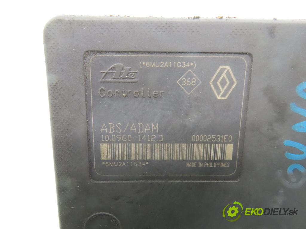 RENAULT LAGUNA II (BG0/1_) LIFTBACK 2001 79,00 1.6 16V (BG0A, BG0L) - K4M 714 1598,00 Pumpa ABS 10096014123 ; 8200053422A (Pumpa ABS)