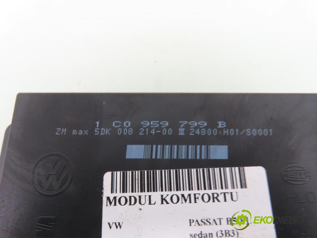 VW PASSAT B5.5 (3B3) SEDAN 2000 74,00 1.9 TDI PD 101 - AVB 1896,00 MODUL komfortu 1C0959799B