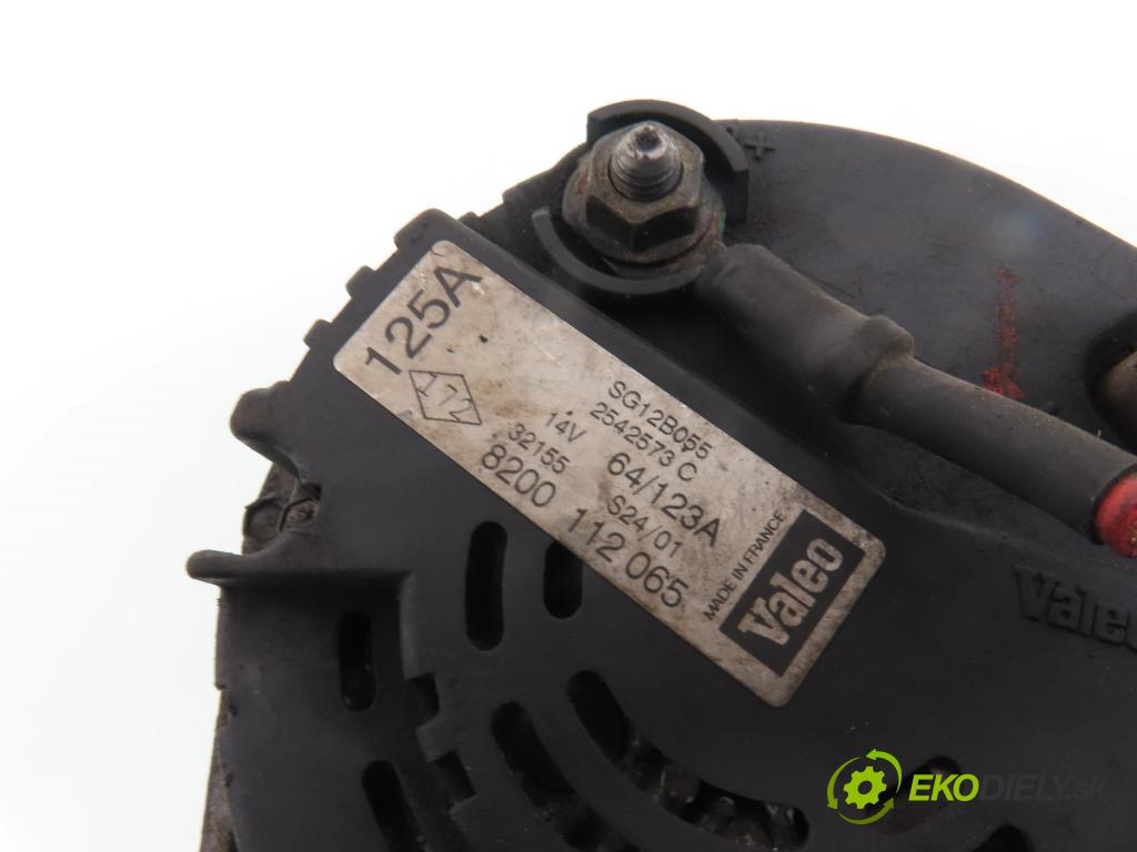 RENAULT LAGUNA II Grandtour (KG0/1_) KOMBI 2001 89,00 1.8 16V - F4P 770 1783,00 Alternátor 8200112065 (Alternátor)