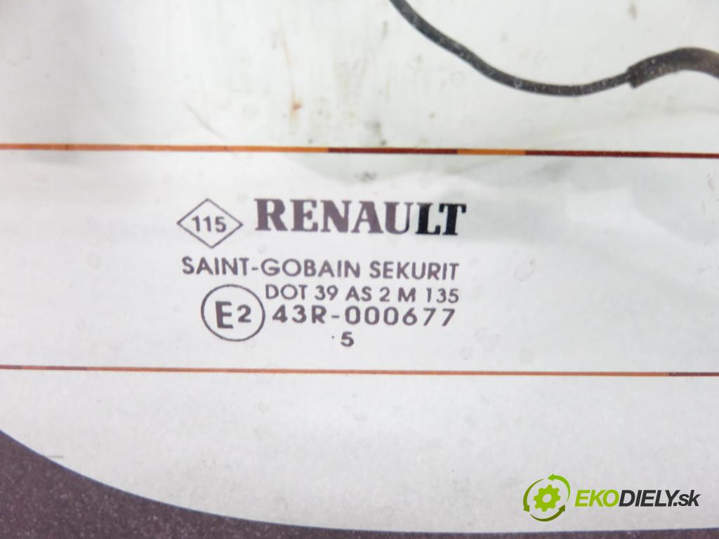 RENAULT ESPACE IV (JK0/1_) MINIVAN 2005 100,00 2.0 (JK09) - F4R 792 1998,00 Okno zadné kapota