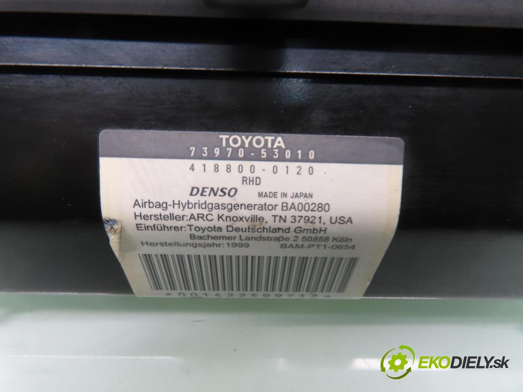 LEXUS IS I (JCE1_, GXE1_) SEDAN 2005 114,00 200 (GXE10) - 1G-FE 1988,00 AirBag air BAG CESTUJÍCÍ: 7397053010 ; 4188000120