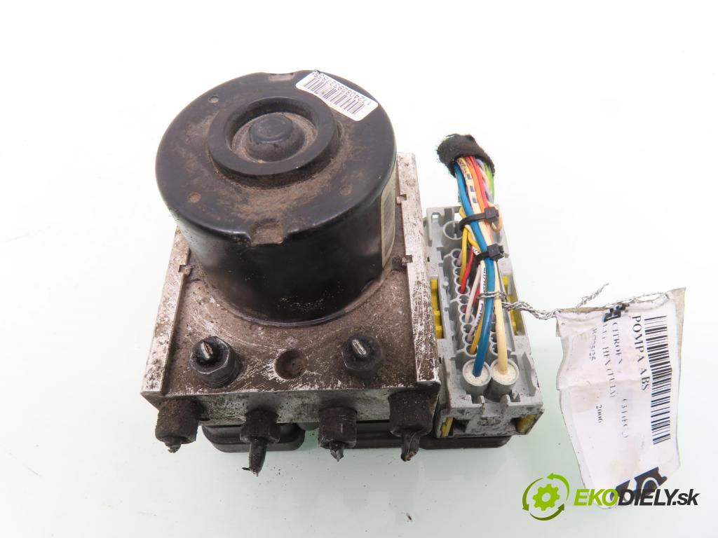 CITROEN C3 I (FC_) HB 2006 44,00 1.1 i - HFX (TU1A) 1124,00 Pumpa ABS 10097011243 ; 9658260080 (Pumpa ABS)