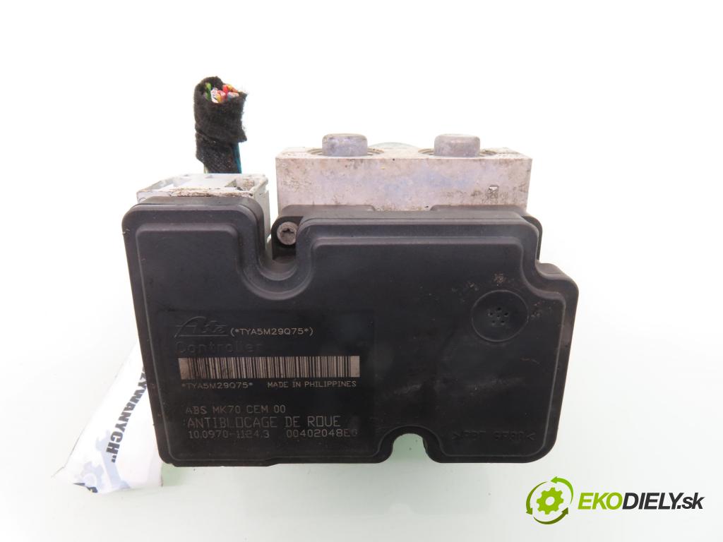 CITROEN C3 I (FC_) HB 2006 44,00 1.1 i - HFX (TU1A) 1124,00 Pumpa ABS 10097011243 ; 9658260080 (Pumpa ABS)
