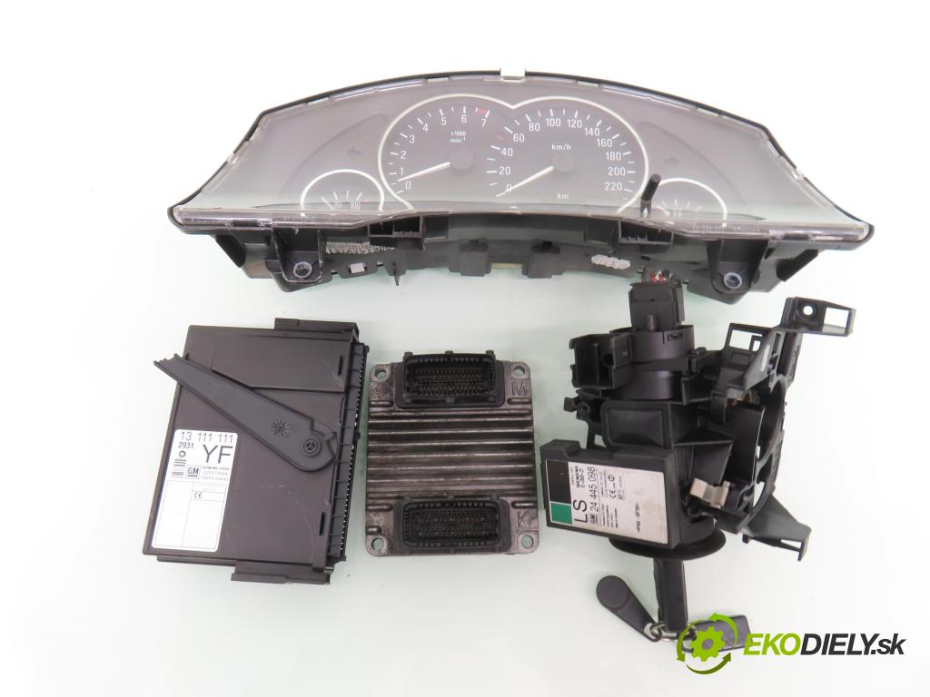 OPEL MERIVA A nadwozie wielkoprzestrzenne (MPV) (X03) MINIVAN 2003 74,00 1.6 16V - Z 16 XE 1598,00 spínačka / imobilizéra IMMO / řídící jednotka 12214830