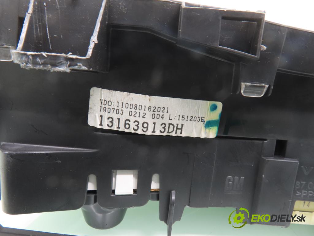 OPEL MERIVA A nadwozie wielkoprzestrzenne (MPV) (X03) MINIVAN 2003 74,00 1.6 16V - Z 16 XE 1598,00 spínačka / imobilizéra IMMO / řídící jednotka 12214830