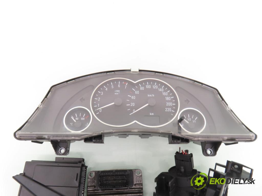 OPEL MERIVA A nadwozie wielkoprzestrzenne (MPV) (X03) MINIVAN 2003 74,00 1.6 16V - Z 16 XE 1598,00 spínačka / imobilizéra IMMO / řídící jednotka 12214830