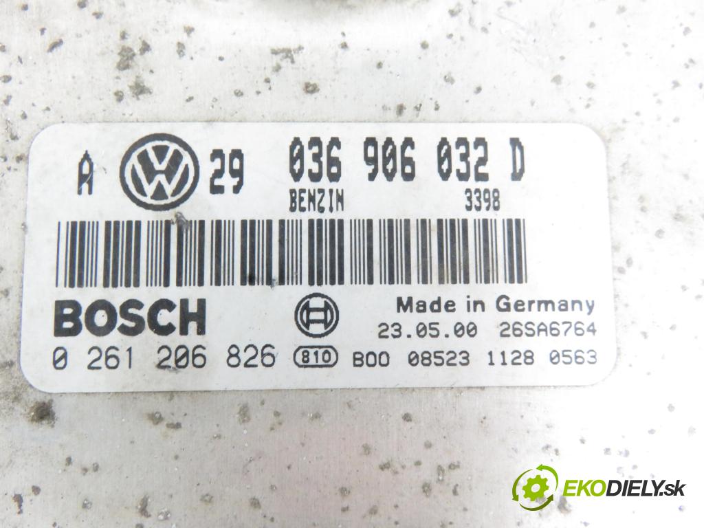 VW GOLF IV (1J1) HB 2000 55,00 1.4 16V 75 - AKQ 1390,00 spínačka / imobilizéra IMMO / řídící jednotka 036906032D ; 0261206826 ; 4B0905851C