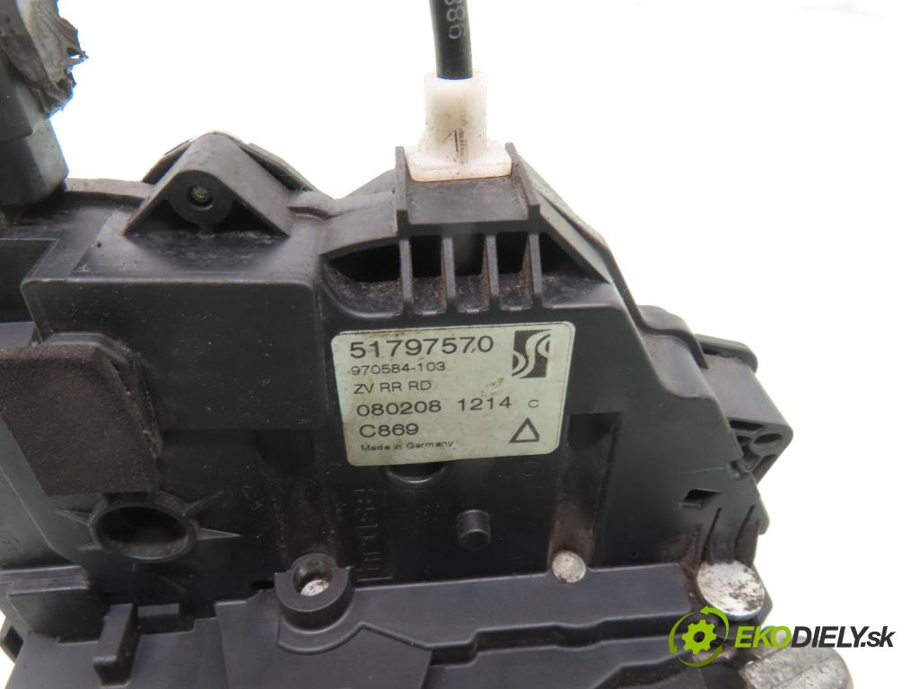 FIAT GRANDE PUNTO (199_) HB 2008 48,00 1.2 - 199 A4.000 1242,00 zámok PTE 51797570