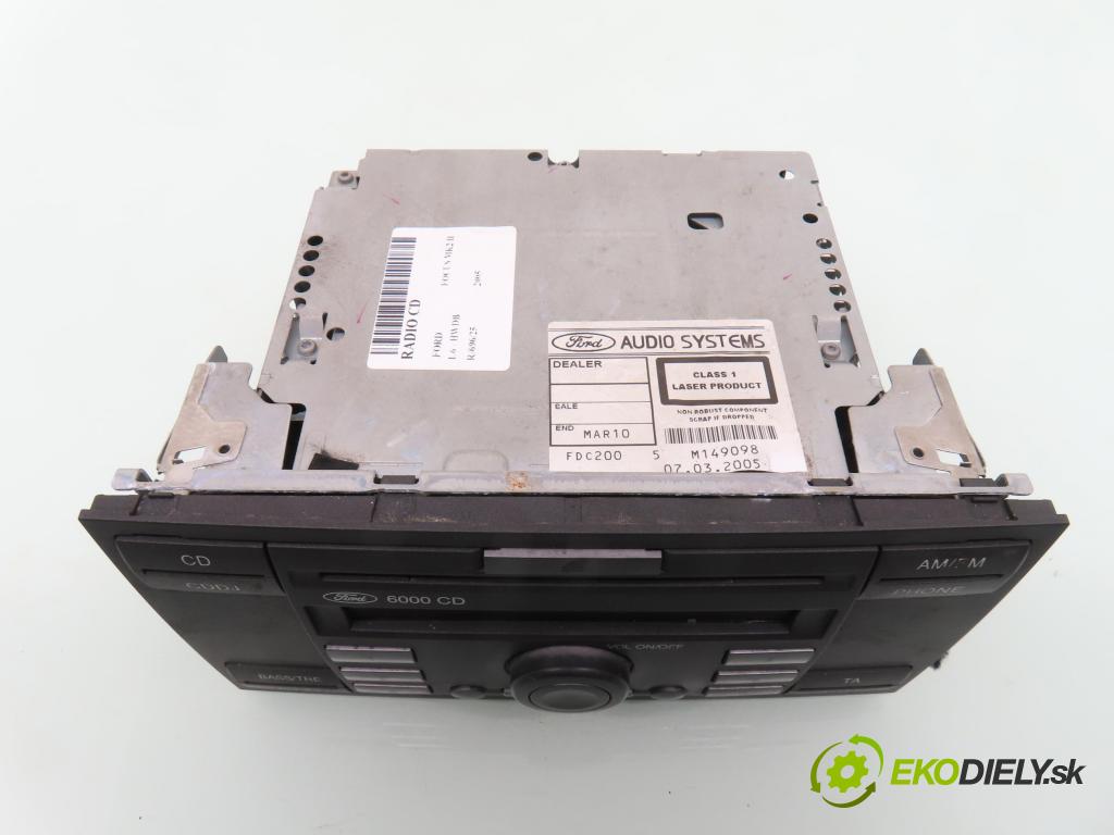 FORD FOCUS II (DA_, HCP) HB 2005 74,00 1.6 - HWDB 1596,00 RADIO CD 4M5T18C815AD