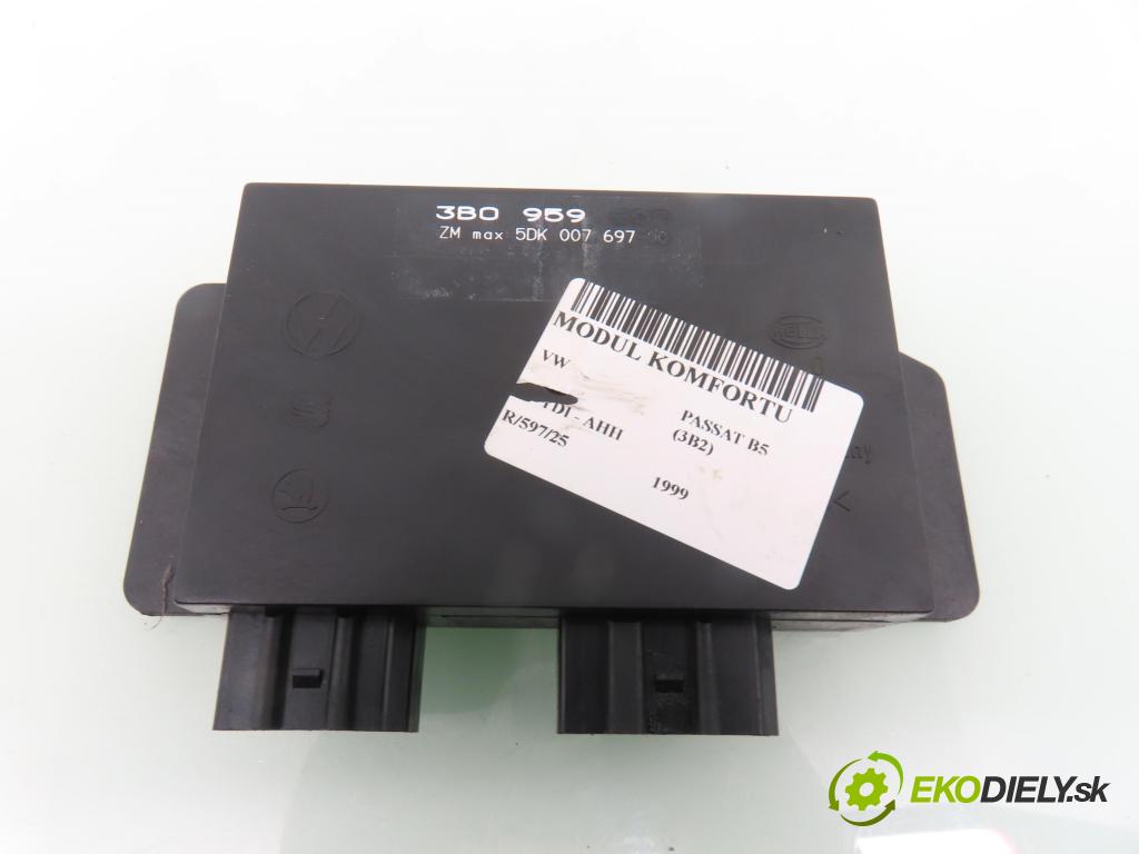 VW PASSAT B5 (3B2) SEDAN 1999 66,00 1.9 TDI - AHH 1896,00 MODUL komfortu 3B0959800