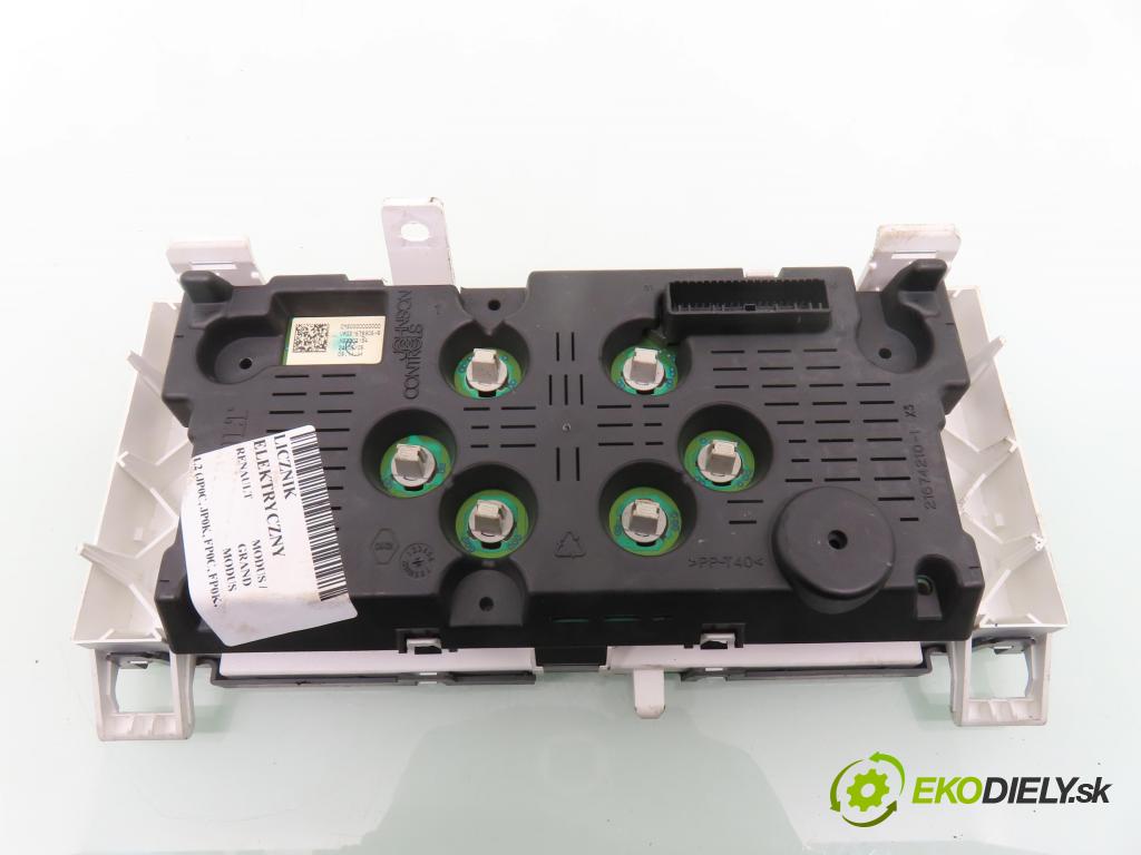 RENAULT MODUS / GRAND MODUS (F/JP0_) HB 2005 48,00 1.2 (FP0C, FP0K, FP0P) - D4F 740 1149,00 prístrojovka elektrický P8200418021D