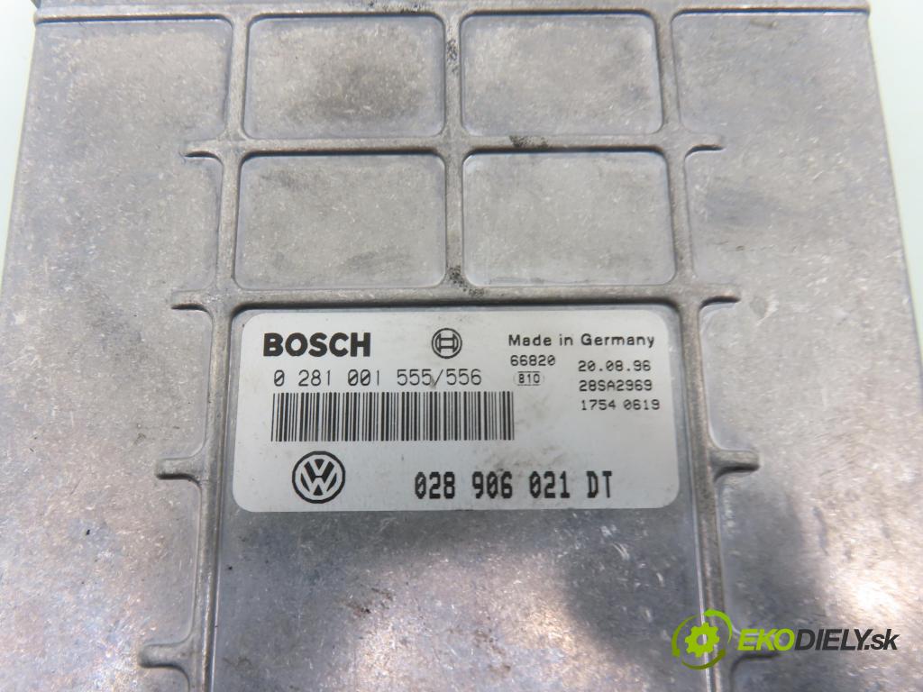 VW PASSAT B5 (3B2) SEDAN 1999 66,00 1.9 TDI - AHH 1896,00 řídící jednotka motora 028906021DT ; 0281001555