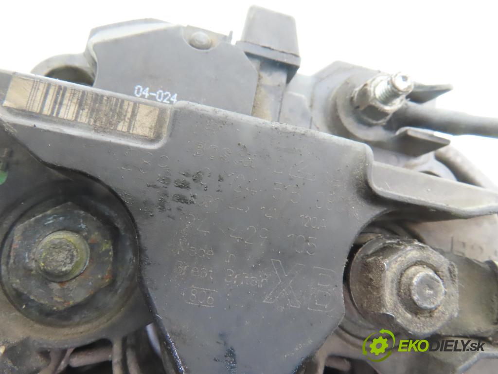 OPEL VECTRA C (Z02) LIFTBACK 2002 74,00 2.0 DTI 16V 101 - Y 20 DTH 1995,00 Alternátor 0124515080 ; 24429105 (Alternátor)