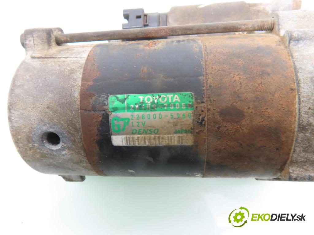 LEXUS IS I (JCE1_, GXE1_) SEDAN 2005 114,00 200 (GXE10) - 1G-FE 1988,00 Štartér 2810070050 ; 2280005960 (Štartér)