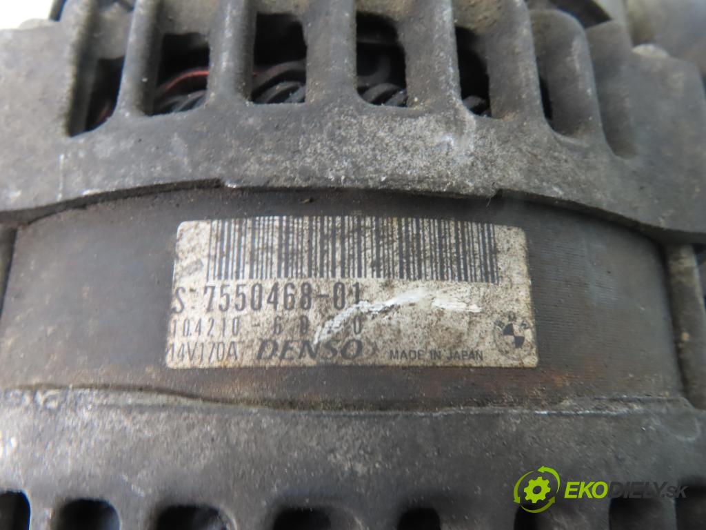 BMW 1 (E87) HB 2009 89,00 118 i - N43 B20 A 1995,00 Alternátor 7550468 ; 1042106020 (Alternátor)