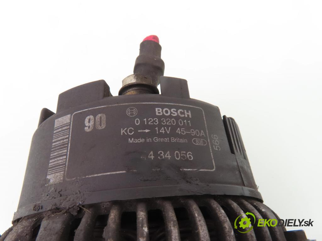 SAAB 900 II LIFTBACK 1995 136,00 2.0 -16 Turbo 185 - B204L 1985,00 Alternátor 0123320011 ; 4434056 (Alternátor)