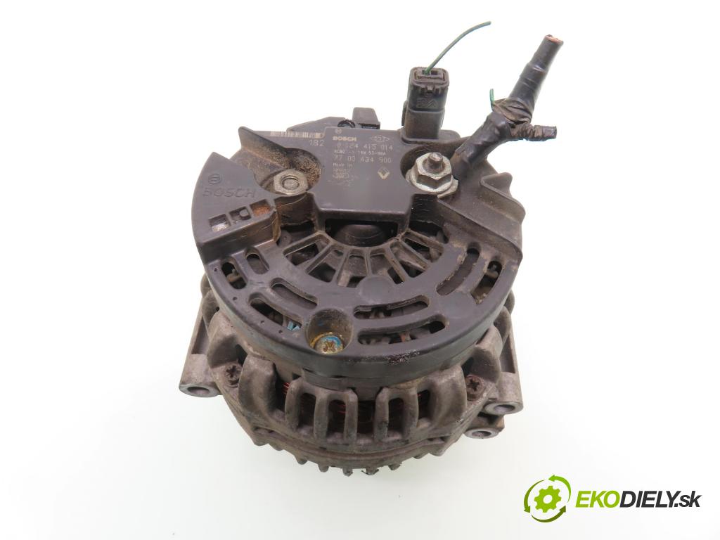 RENAULT LAGUNA II (BG0/1_) LIFTBACK 2001 79,00 1.6 16V (BG0A, BG0L) - K4M 714 1598,00 Alternátor 0124415014 ; 7700434900 (Alternátor)