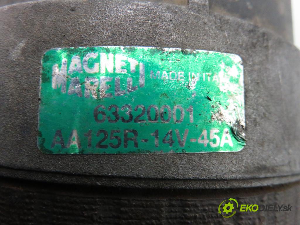 FIAT UNO (146_) HB 1994 33,00 1 - 156 A2.000 999,00 Alternátor 63320001 (Alternátor)