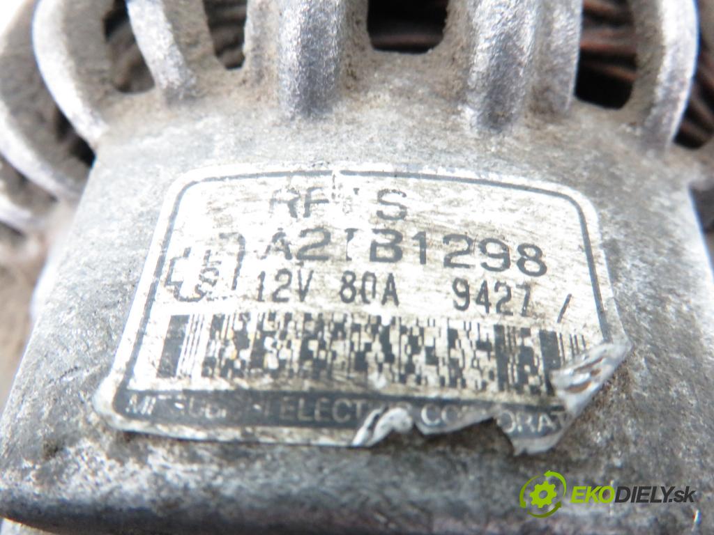 MAZDA 323 F VI (BJ) HB 2002 74,00 2.0 DITD 101 - RF4F 1998,00 Alternátor A2TB1298 (Alternátor)