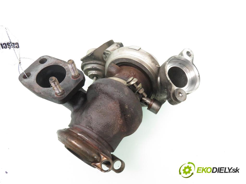 CITROEN C4 I (LC_) HB 2005 66,00 1.6 HDi - 9HX (DV6ATED4) 1560,00 RYCHLONABÍJEČKA: 9657530580 ; TD025S206T4 (Kompletní turbodmychadlo)
