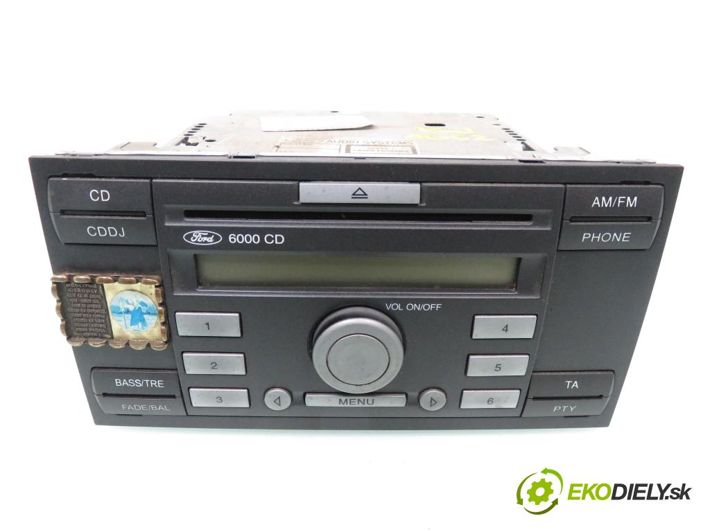 FORD FOCUS II (DA_, HCP) HB 2005 66,00 1.6 TDCi - GPDB 1560,00 RADIO CD 4M5T18C815AD ; 6000CD