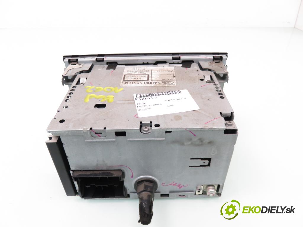FORD FOCUS II (DA_, HCP) HB 2005 66,00 1.6 TDCi - GPDB 1560,00 RADIO CD 4M5T18C815AD ; 6000CD