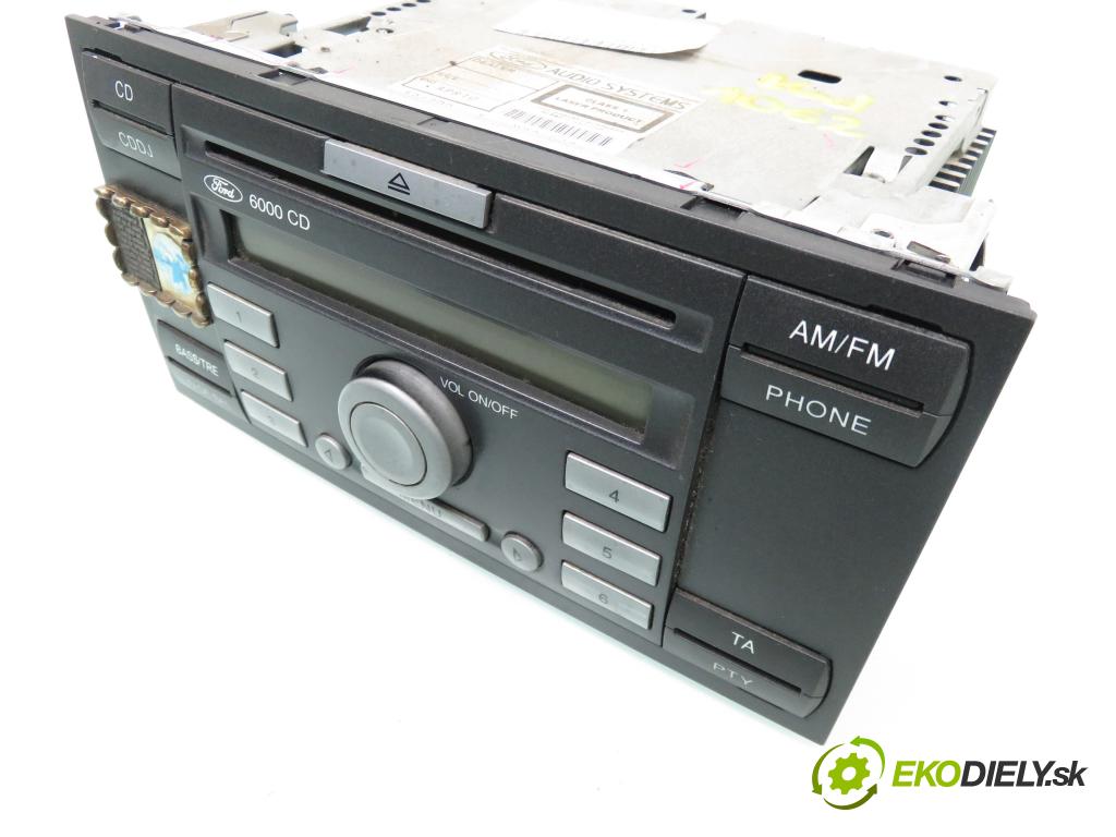 FORD FOCUS II (DA_, HCP) HB 2005 66,00 1.6 TDCi - GPDB 1560,00 RADIO CD 4M5T18C815AD ; 6000CD