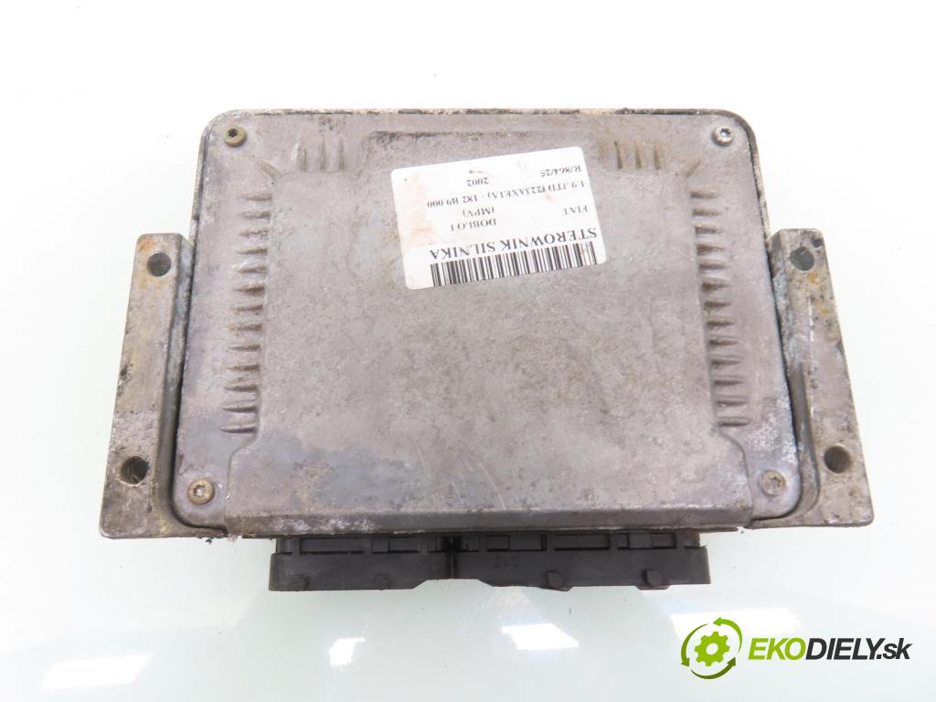 FIAT DOBLO nadwozie wielkoprzestrzenne (MPV) (119_, 223_) FURGON 2002 74,00 1.9 JTD 100 - 182 B9.000 1910,00 řídící jednotka motora 0281010344 ; 46753351