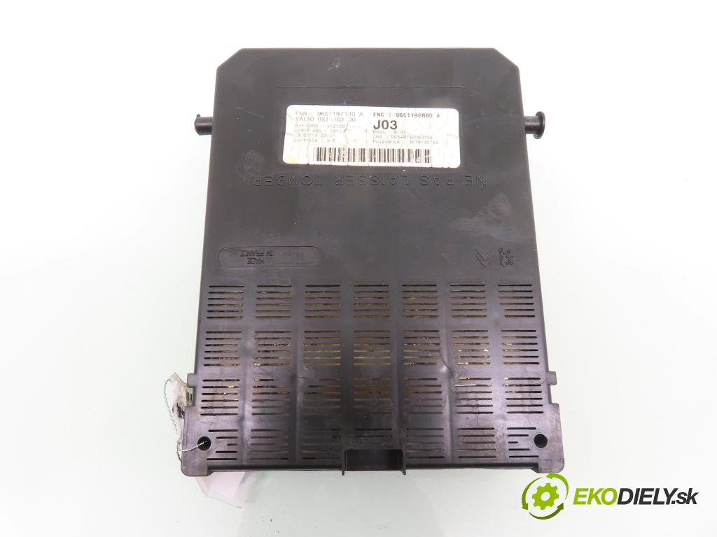 CITROEN C5 I Break (DE_) KOMBI 2004 80,00 2.0 HDi 8V 109 - RHZ 1997,00 MODUL BSI 9651196880A ; 9651197680A