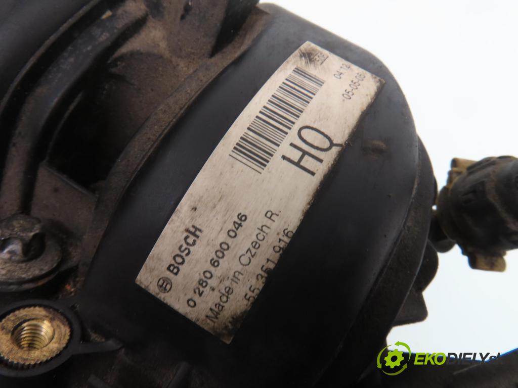 OPEL CORSA C (X01) HB 2005 59,00 1.2 16V Twinport 80 - Z 12 XEP 1229,00 potrubí 0280600046 ; 55351916