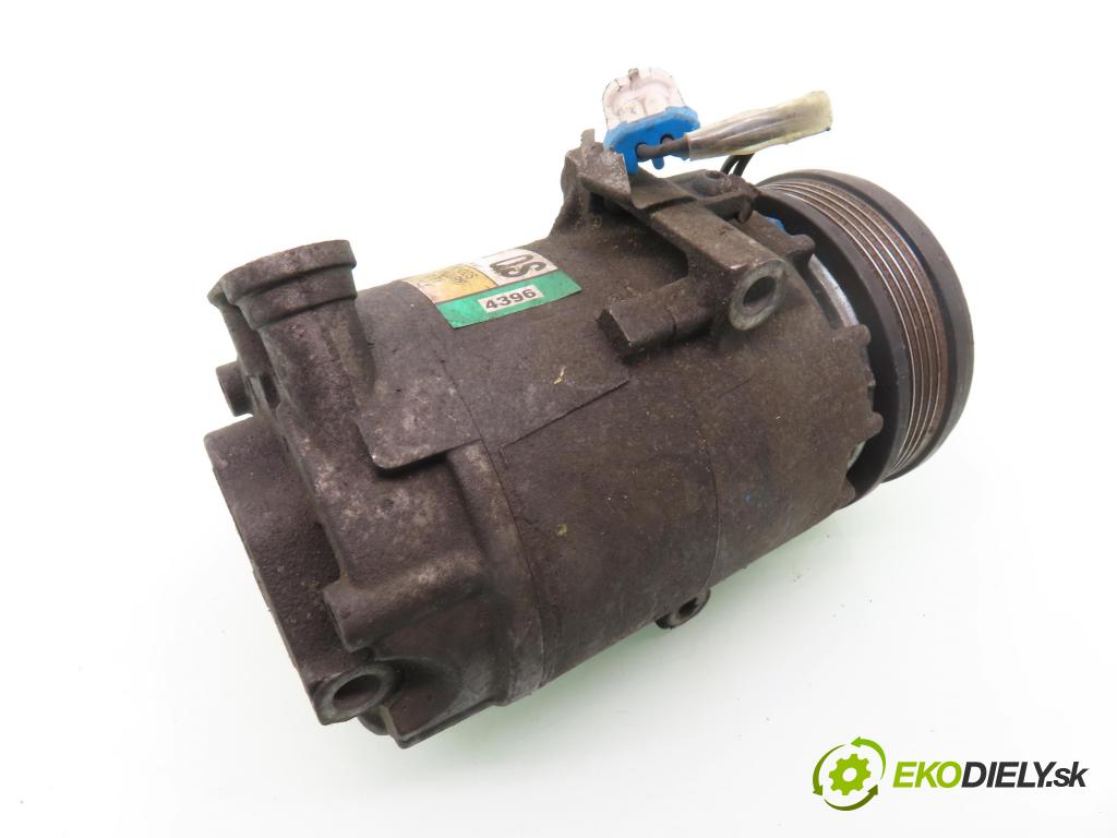 OPEL ASTRA G liftback (T98) HB 1999 74,00 1.6 16V - X 16 XEL 1598,00 KOMPRESOR: klimatizácie 09174396 (Kompresor klimatizácie)