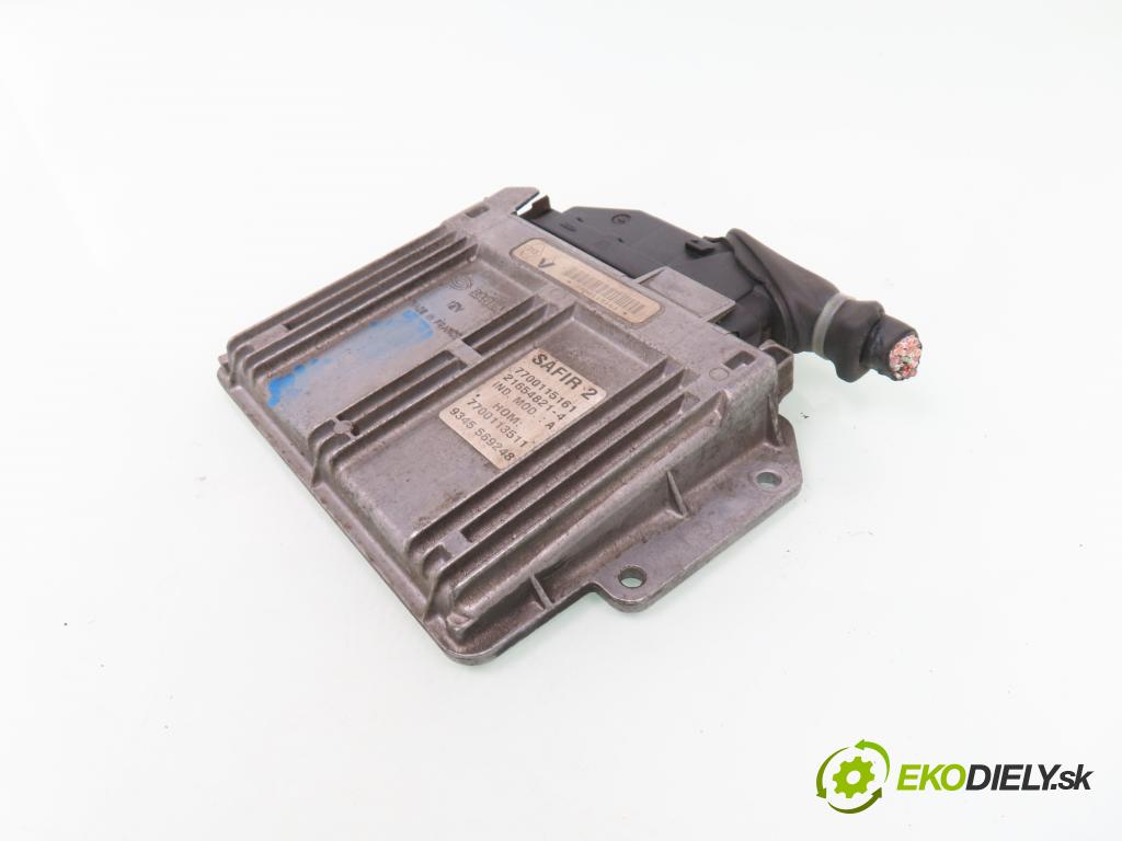 RENAULT CLIO II (BB_, CB_) HB 1999 43,00 1.2 8V 58 1149,00 Riadiaca jednotka Motor 7700115161 ; 7700113511