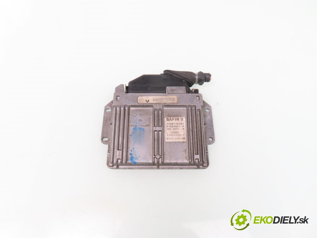 RENAULT CLIO II (BB_, CB_) HB 1999 43,00 1.2 8V 58 1149,00 Riadiaca jednotka Motor 7700115161 ; 7700113511