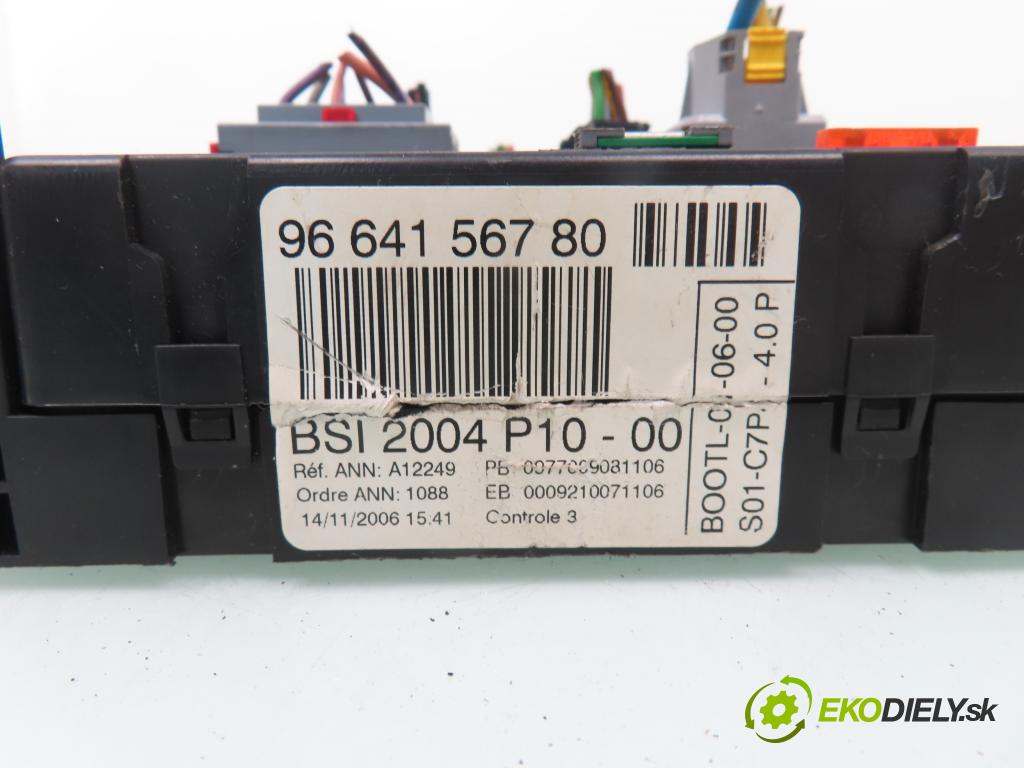 CITROEN C3 I (FC_) HB 2003 50,00 1.4 HDi 8V - 8HX 1398,00 MODUL BSI 9664156780