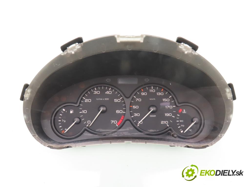 PEUGEOT 206 liftback (2A/C) HB 1999 55,00 1.4 i 75 -  KFX 1361,00 prístrojovka elektrický 9634961180 ; 09031989901