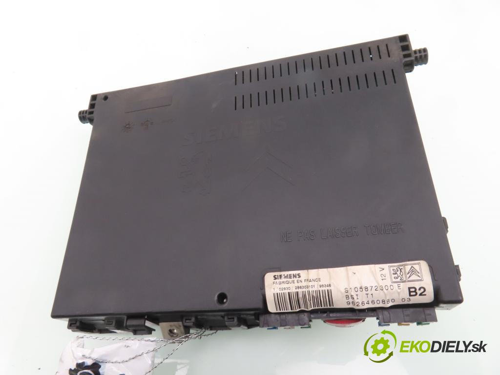 PEUGEOT 206 liftback (2A/C) HB 1999 55,00 1.4 i 75 -  KFX 1361,00 MODUL BSI S105872300E ; 962646088003