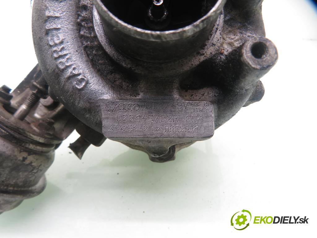 VW PASSAT B5.5 (3B3) SEDAN 2000 74,00 1.9 TDI PD 101 - AVB 1896,00 Turbodúchadlo 028145702R ; GT1749V (Turbodúchadlo (kompletné))