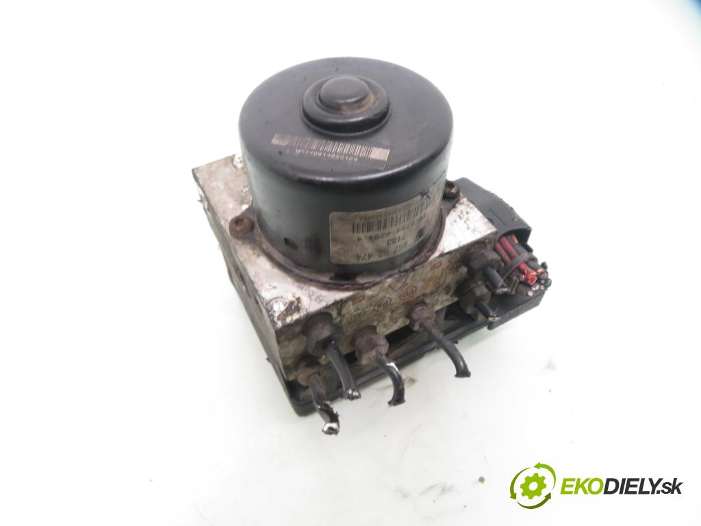 FIAT DOBLO nadwozie wielkoprzestrzenne (MPV) (119_, 223_) FURGON 2002 74,00 1.9 JTD 100 - 182 B9.000 1910,00 Pumpa ABS 46767474 ; 10020402844 (Pumpa ABS)