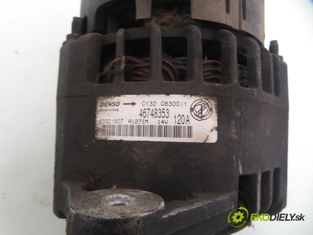 FIAT BRAVA (182_) HB 2000 77,00 1.9 JTD 105 - 182 B4.000 1910,00 Alternátor 46748353 ; 63321507 ; A127IM (Alternátor)