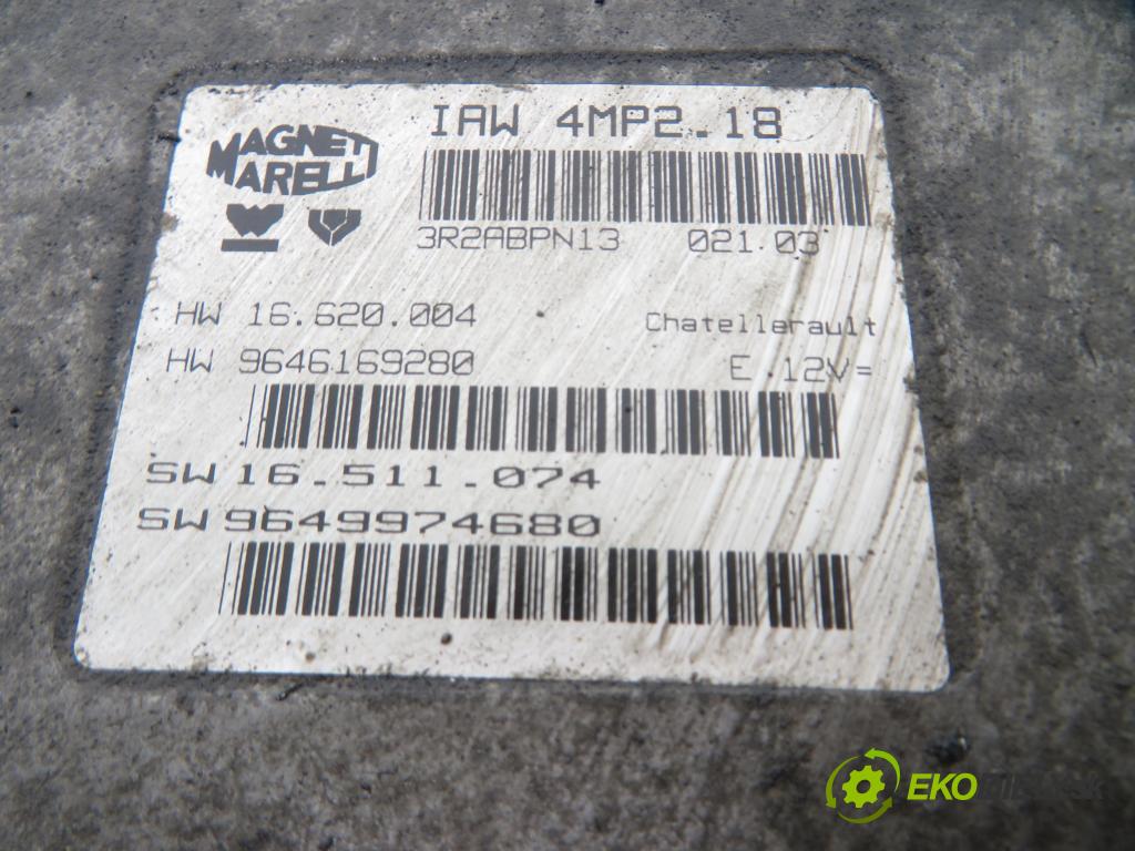 CITROEN C8 (EA_, EB_) MINIVAN 2003 116,00 2.2 - 3FZ (EW12J4) 2230,00 Riadiaca jednotka Motor IAW4MP218 ; 9646169280 ; 9649974680
